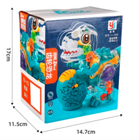 Dinosaurio Transparente Musical con Luces y Movimiento