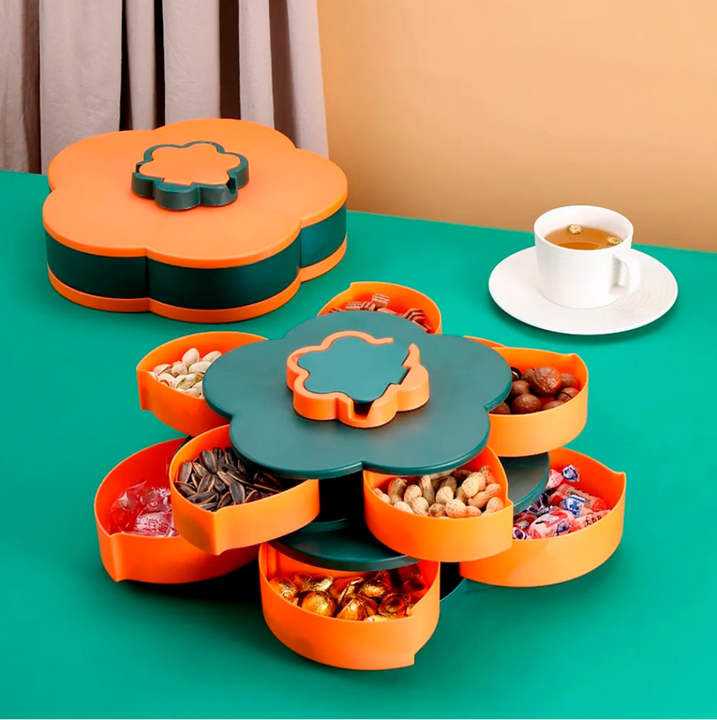 Rotating Snack Tray