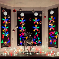 Luces de ventana de Navidad