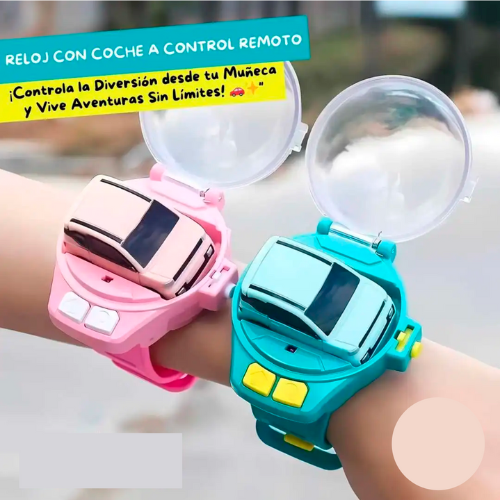 Reloj con Coche a Control Remoto