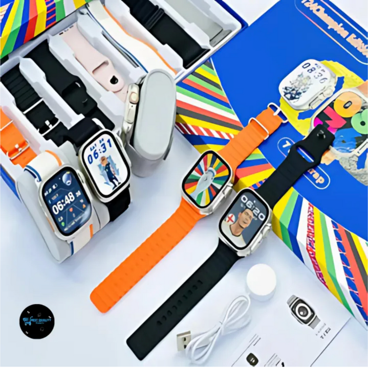Reloj inteligente Bluetooth T24 Champion Edition HI Watch Pro 7 en 1