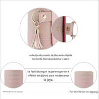 Organizador giratorio de joyas de 3 niveles