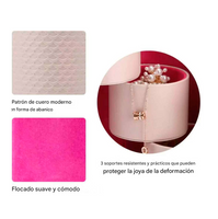 Organizador giratorio de joyas de 3 niveles