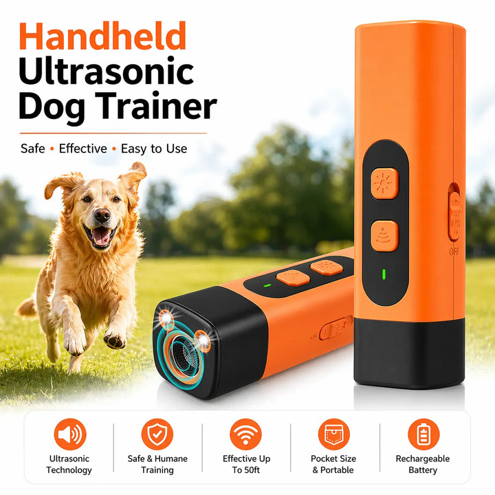Control Ultrasónico Antiladridos para Perros