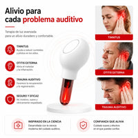 Dispositivo para oidos con terapia de luz