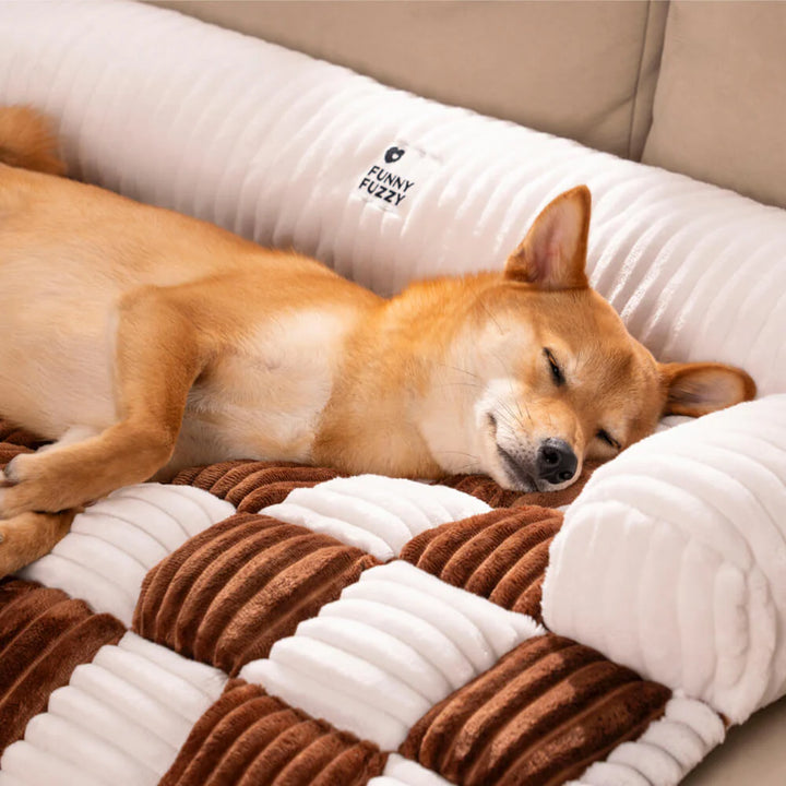 Cama para mascotas y protector de muebles