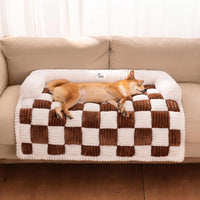 Cama para mascotas y protector de muebles