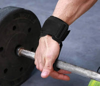 Straps Ganchos de acero para levantamiento de pesas - Muñequeras Gym