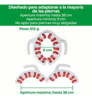 Rodillo masajeador de silicona para celulitis