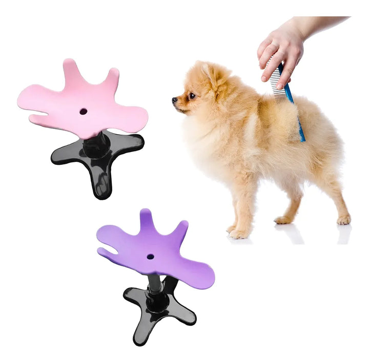 Soporte giratorio para el cuidado de perros