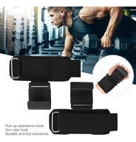 Straps Ganchos de acero para levantamiento de pesas - Muñequeras Gym