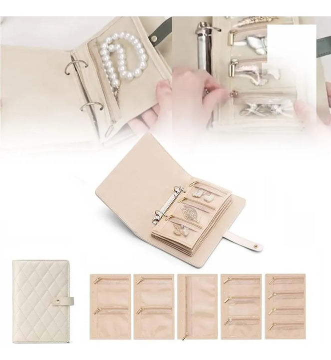 Estuche Organizador de Joyas para Viajes