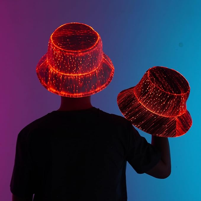 Sombrero de pescador LED