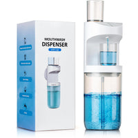 Dispensador automático de enjuague bucal