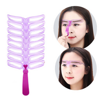 3 Plantillas para cejas 8 en 1