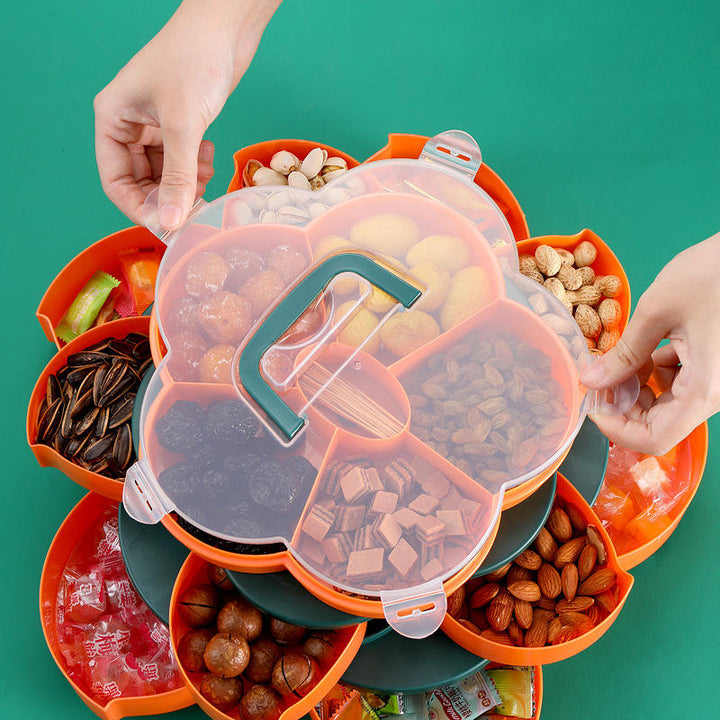 Rotating Snack Tray | 15 compartimientos | 3 Niveles