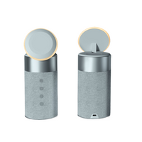 Altavoz BT portátil popular Cargador de imán de luz nocturna 3 en 1