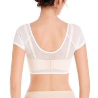 Camiseta Deportiva de Malla Elástica para Mujer