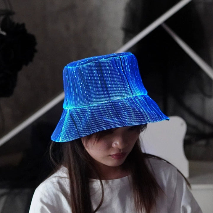 Sombrero de pescador LED