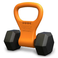 Mango de empuñadura ajustable Kettlebell convertir mancuernas