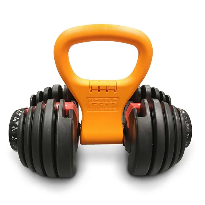 Mango de empuñadura ajustable Kettlebell convertir mancuernas