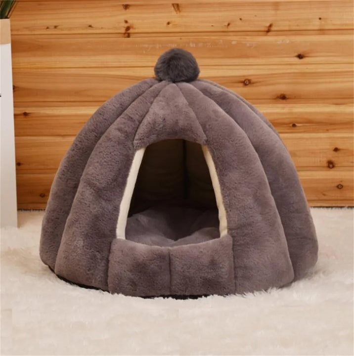 Cama con almohada de cojín lavable 2 en 1