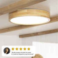 Plafón LED Techo Moderna