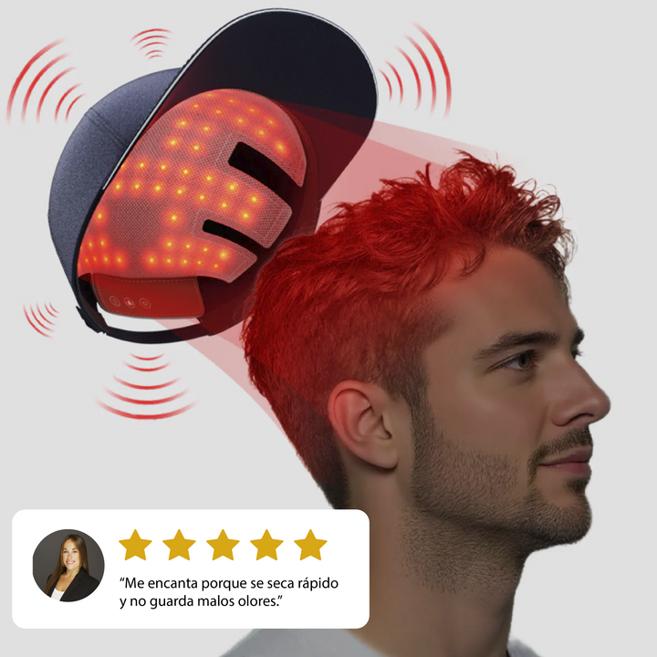 Gorro de Terapia de Luz Roja