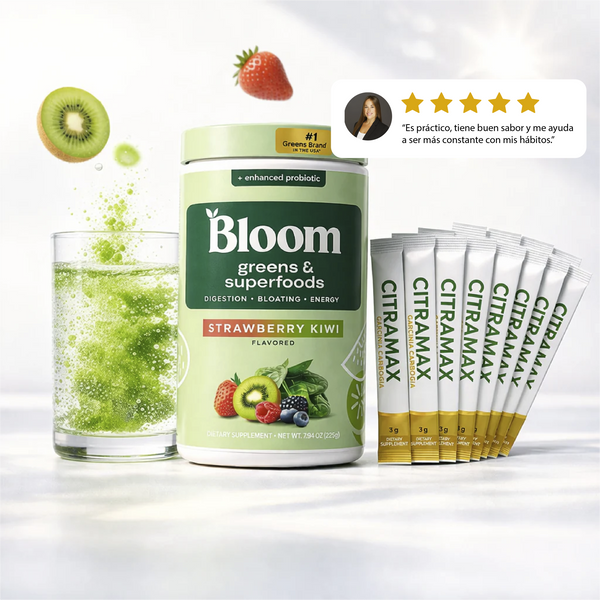 Bloom Greens: Menos hinchazón, digestión ligera diaria