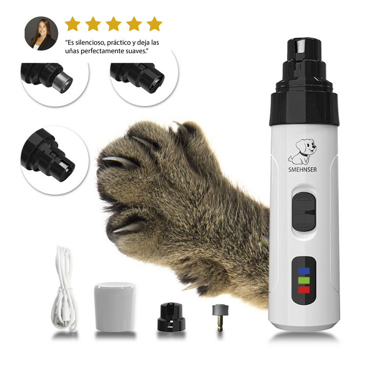 Cortauñas Eléctrico de Lujo para Perros