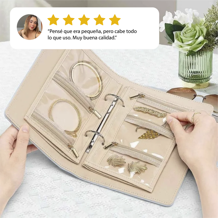 Estuche Organizador de Joyas para Viajes