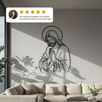 Arte de Pared de Metal de Jesús