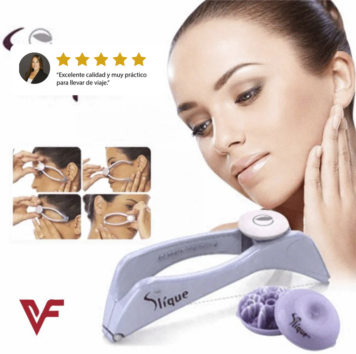 Cómoda depiladora de vello facial