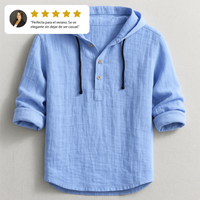 Camisa de lujo con capucha