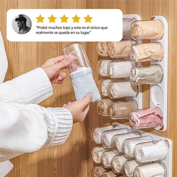 organizador de cajón montable en pared