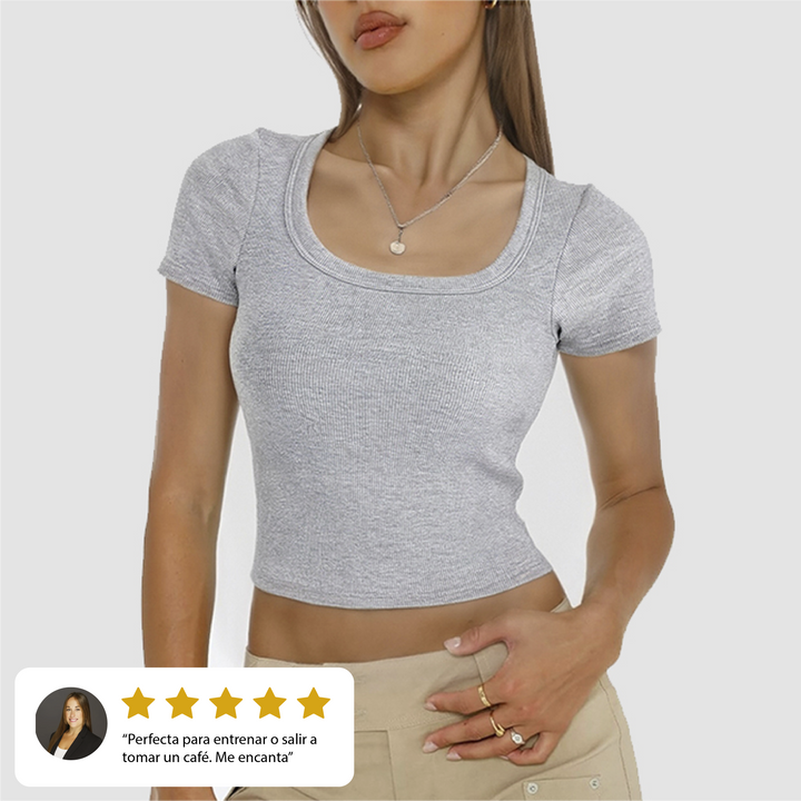 Camiseta Deportiva Estilo Athleisure