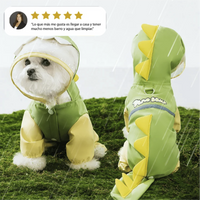 capucha impermeable para perros