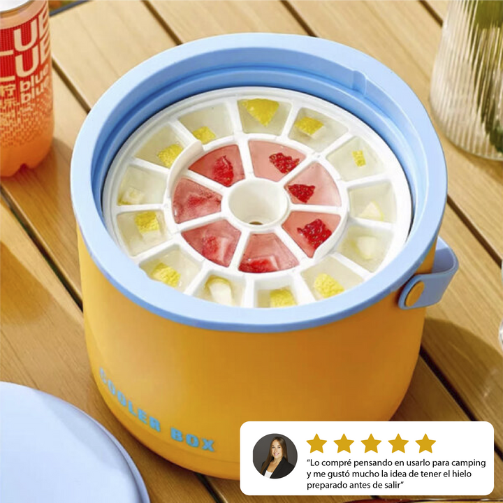 Molde de hielo DIY