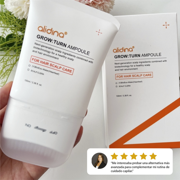 Tratamiento koreano para crecimiento del cabello