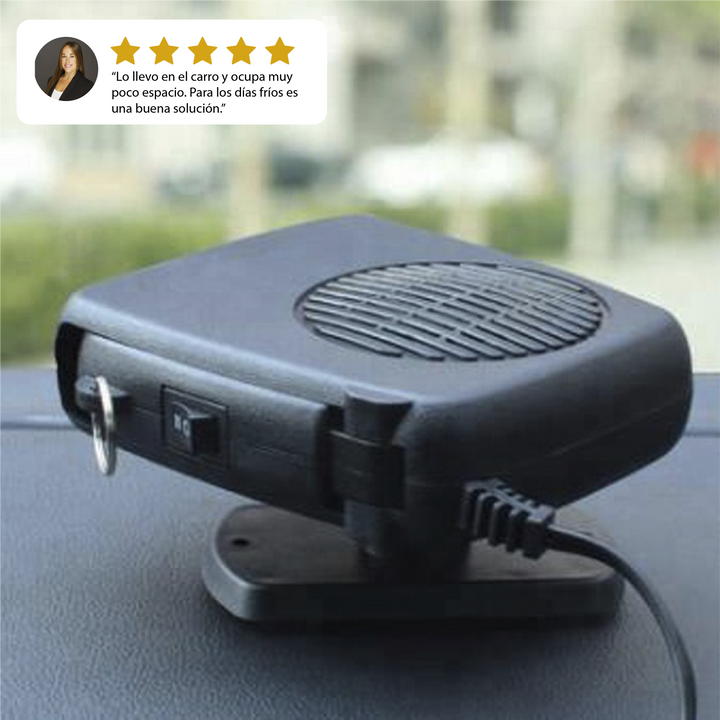 Calefactor y Desempañador Portátil para Auto