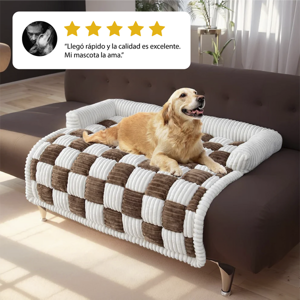 Cama para mascotas y protector de muebles