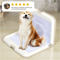 Inodoro para Perros Plegable Doble