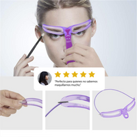 3 Plantillas para cejas 8 en 1