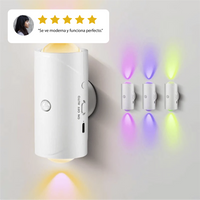 Lámpara de Pared Recargable USB