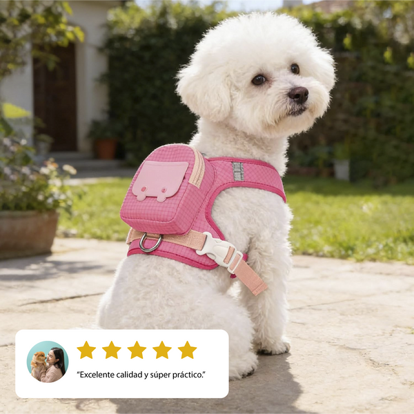 Mochila arnes para perritos