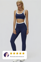 Conjunto de dos piezas: sujetador deportivo y leggings Canyon