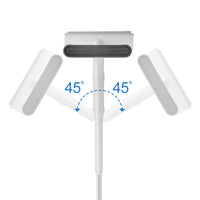 Limpiacristales telescópico 4 en 1 con recolector de agua sucia