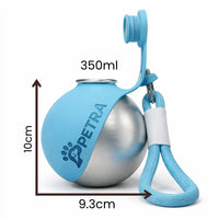 Botella de Agua para Perros 2 en 1