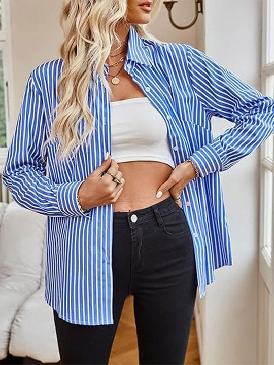 Blusa Elegante de Moda Otoñal para Mujer