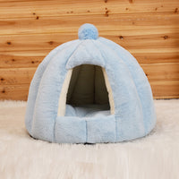 Cama con almohada de cojín lavable 2 en 1